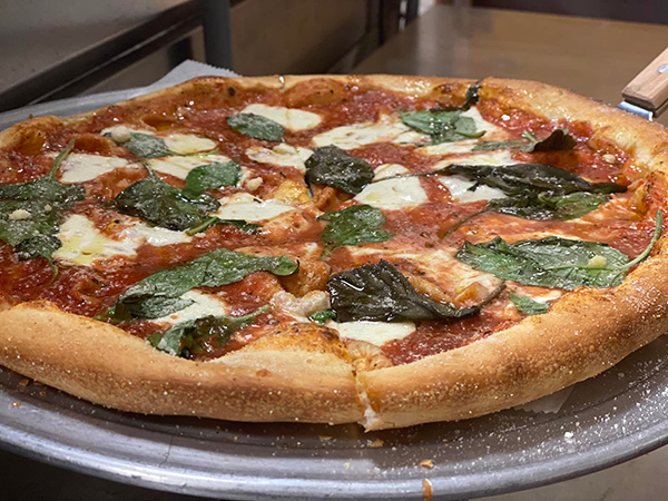 Different types of pizzas Firepit offers.